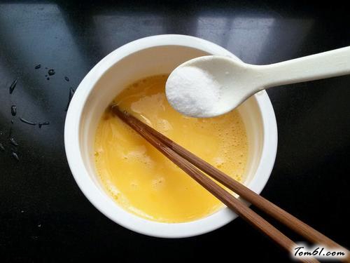 【秋葵蒸蛋羹】