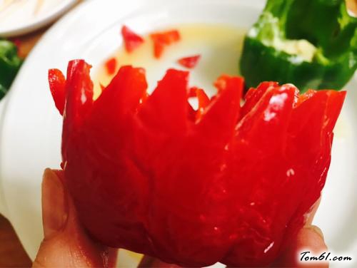 【彩椒蒸酸奶羹】