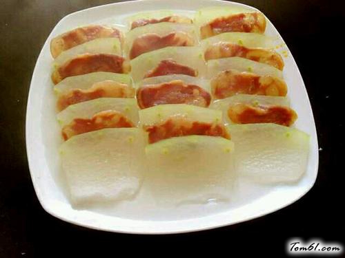 【腊肠蒸冬瓜】