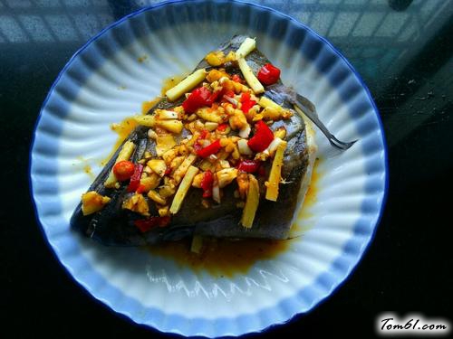 【清蒸黑鱼头】