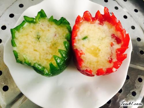 【彩椒蒸酸奶羹】