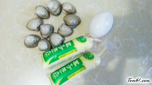 【蛤蜊蒸蛋（日本豆腐）】