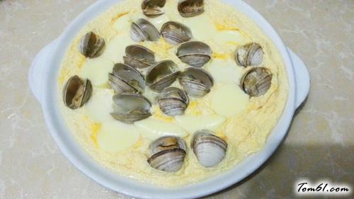 【蛤蜊蒸蛋（日本豆腐）】