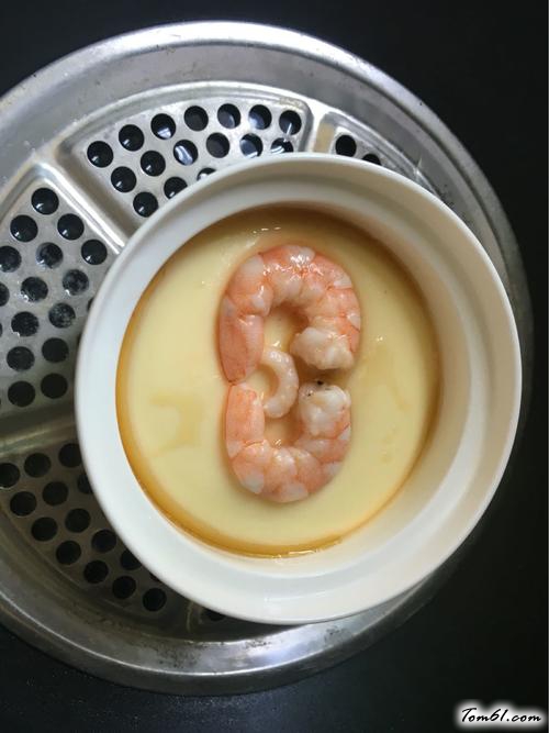 【虾仁鸡蛋羹】