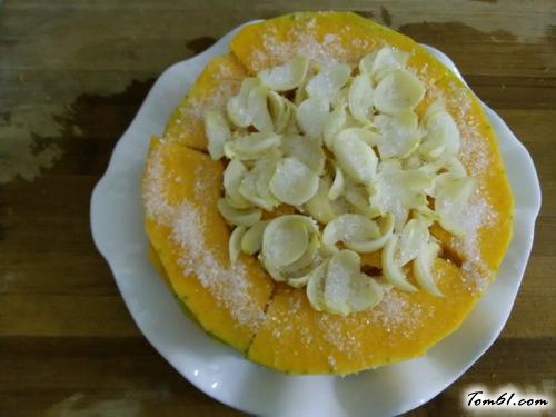 【百合蒸南瓜】