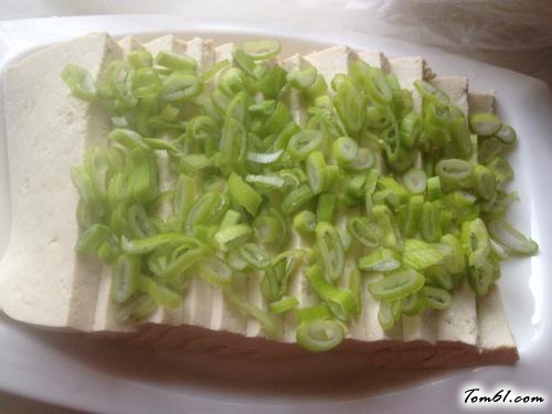 【微波炉蒸豆腐】