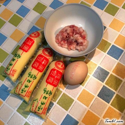 【日本豆腐肉末蒸蛋】