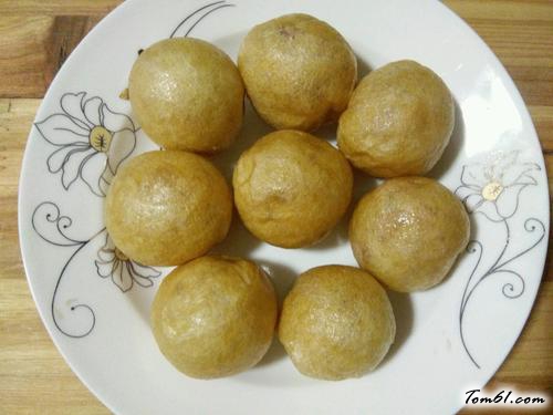 【清蒸油面筋塞肉】