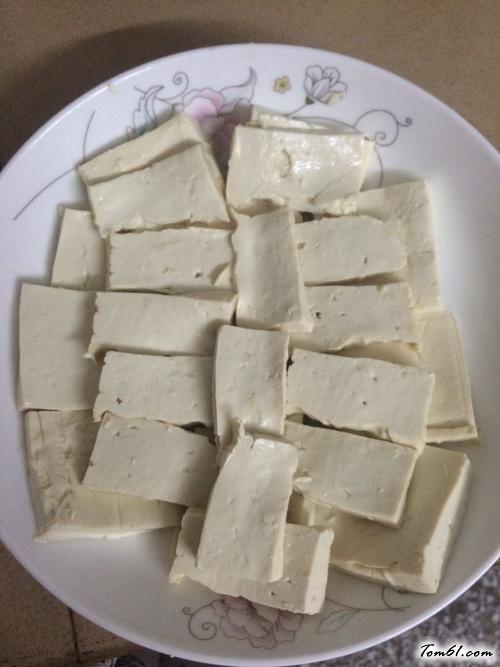 【肉末蒸内脂豆腐】