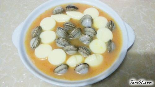 【蛤蜊蒸蛋（日本豆腐）】