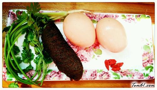 【海参蒸蛋羹】