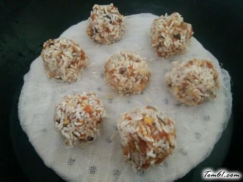 【五香珍珠丸子】