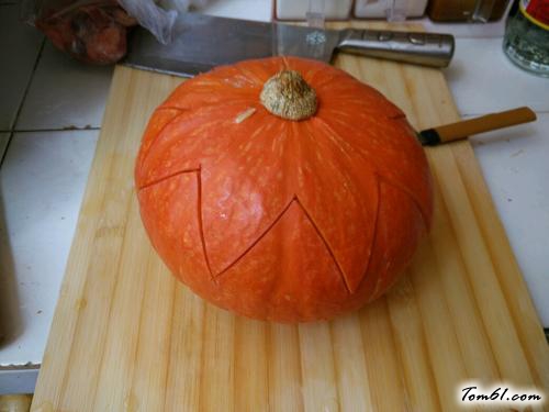 【南瓜蒸红烧排骨】