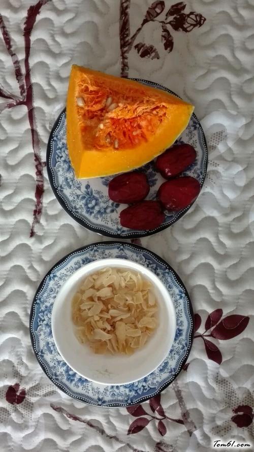 百合红枣蒸南瓜的做法