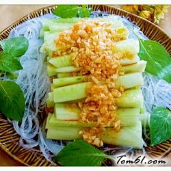 酸辣黄瓜粉丝的做法