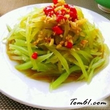 凉拌莴笋丝的做法