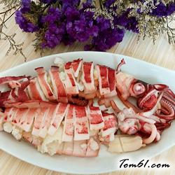 白灼鱿鱼的做法