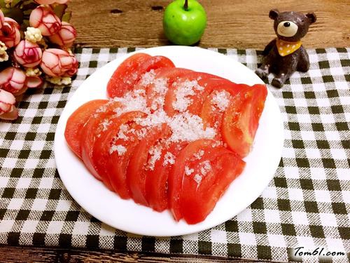 【火山下雪（糖拌西红柿）】