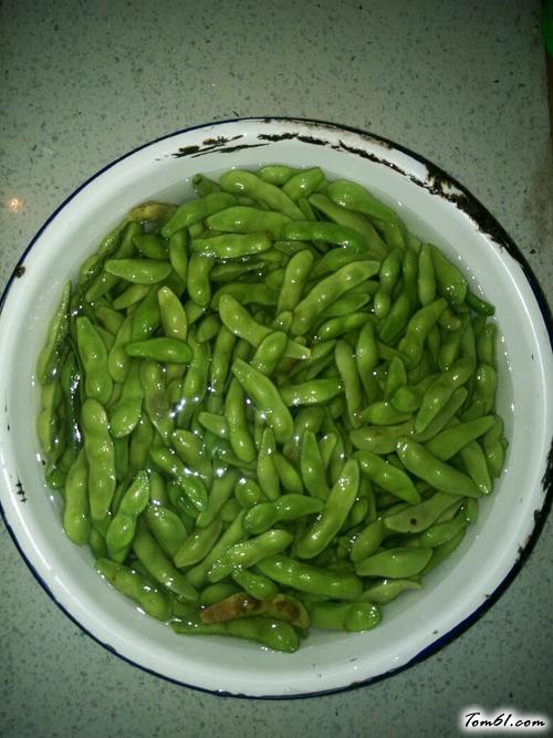 【水煮毛豆】