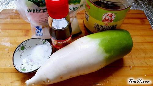 【糖醋白萝卜丝】