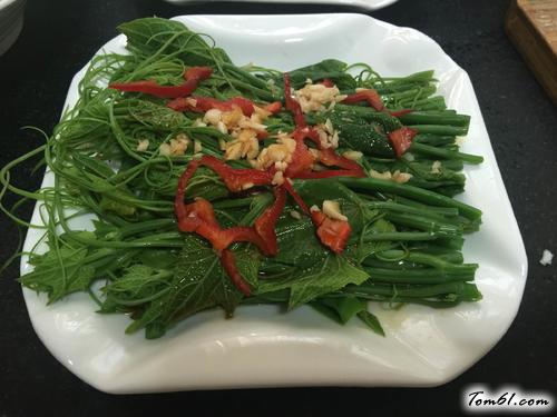 【蒜香龙须菜】