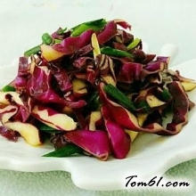 凉拌紫甘蓝的做法