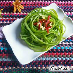 凉拌蒜苔丝的做法