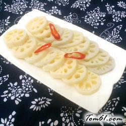 糖醋藕片的做法2