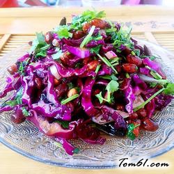 糖醋凉拌紫甘蓝的做法