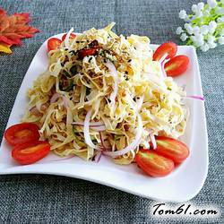 葱香干豆腐的做法