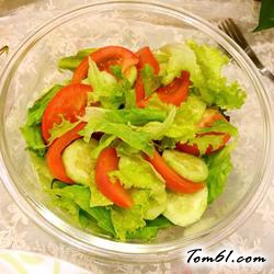 酸奶生菜沙拉的做法