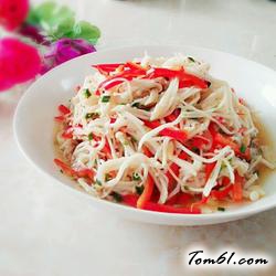 凉拌金针菇的做法5