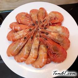 白灼九节虾的做法