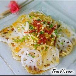 凉拌藕片的做法3