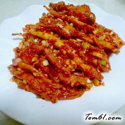 朝鲜族咸菜：沙参的做法