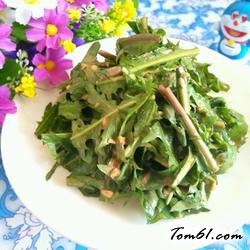 凉拌苦菜的做法