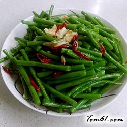 蒜末豇豆的做法