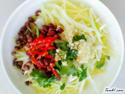 【抢拌三丝花生米】