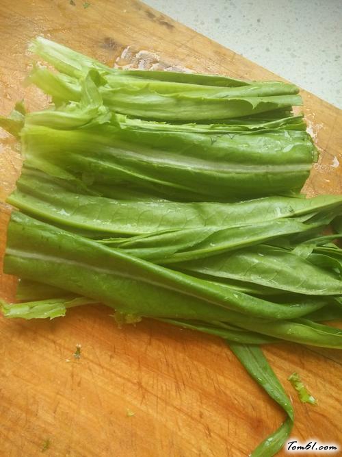 【麻酱油麦菜】