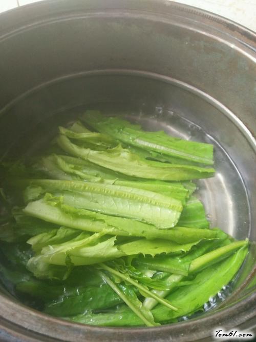 【麻酱油麦菜】