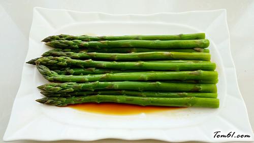 【油淋芦笋】