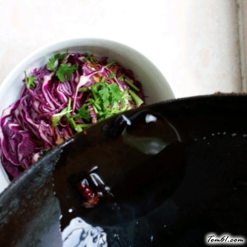 【凉拌紫甘蓝】