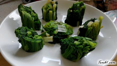 【菠蒜红油澡(芥末味)】