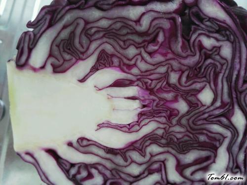 【凉拌紫甘蓝】