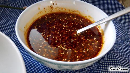 【菠蒜红油澡(芥末味)】