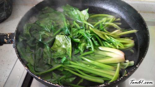 【菠蒜红油澡(芥末味)】