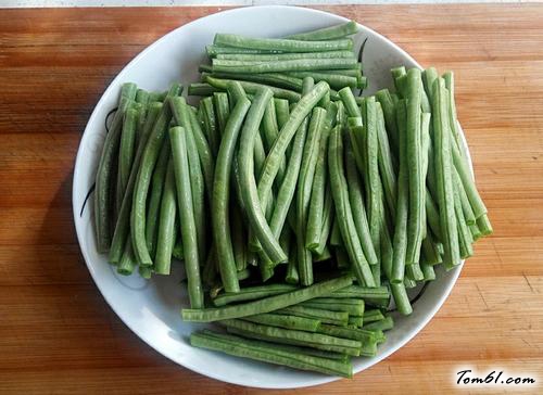 【蒜末豇豆】