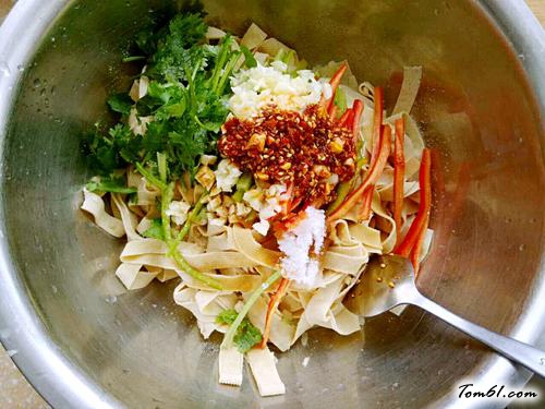 【凉拌干豆腐】