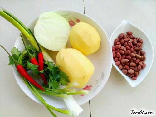 【抢拌三丝花生米】