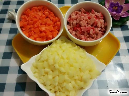 【土豆红肠沙拉】